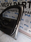 MERCEDES BENZ C-CLASS W205 DRIVER SIDE FRONT DOOR O/S/F  SILVER FMD86