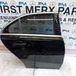 MERDEDES A-CLASS W177 SALOON DRIVER REAR DOOR NSR BLACK 2018 ON COMPLETE FMD186