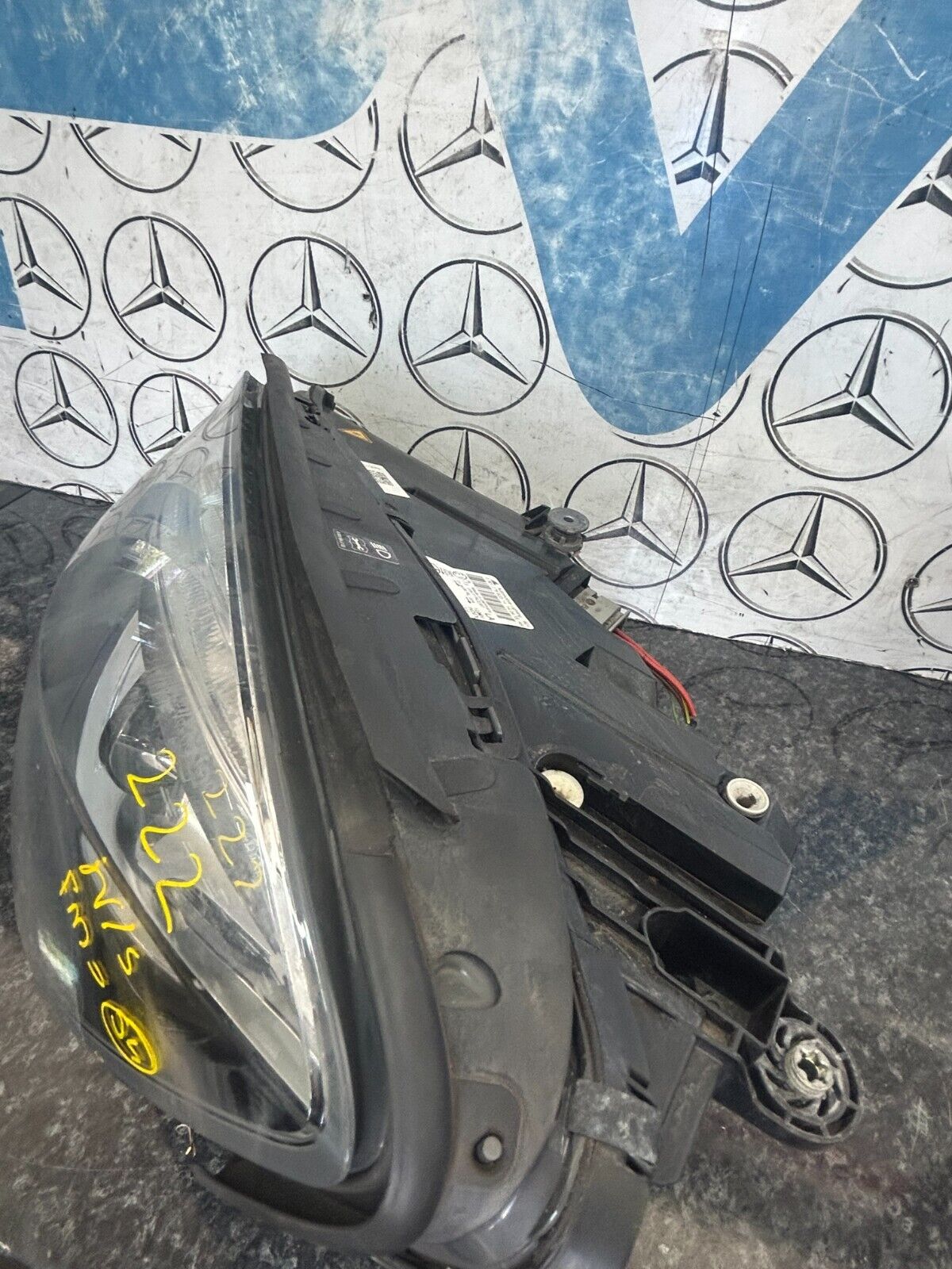 MERCEDES S CLASS W222 PASSENGER SIDE HEADLIGHT A2229061502  14-22 FMH54