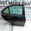 MERCEDES C-CLASS W204 SLN DRIVER REAR DOOR OSR BLACK 2008-14 COMPLETE FMD421