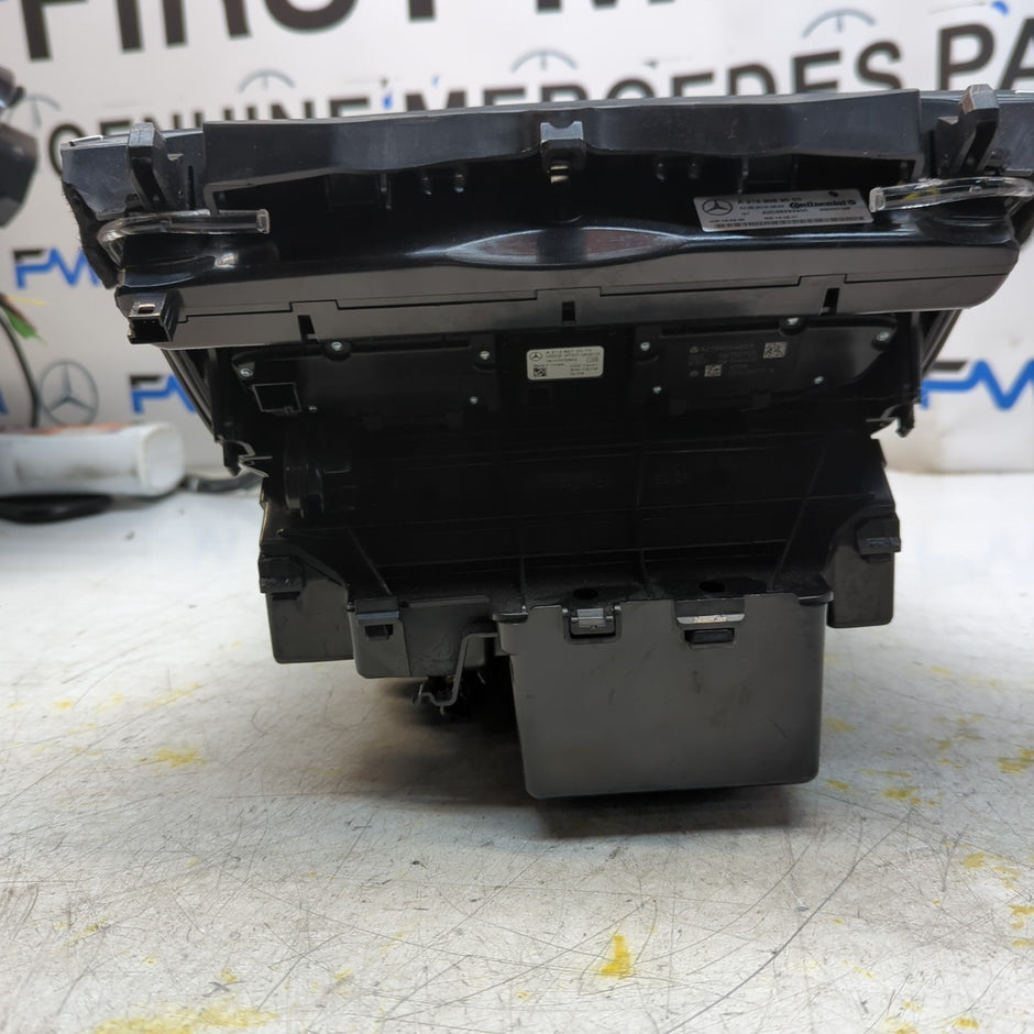  MERCEDES E-CLASS W213 CLIMATE & CENTRE CONSOLE A2139059003 COMPLETE FM001403