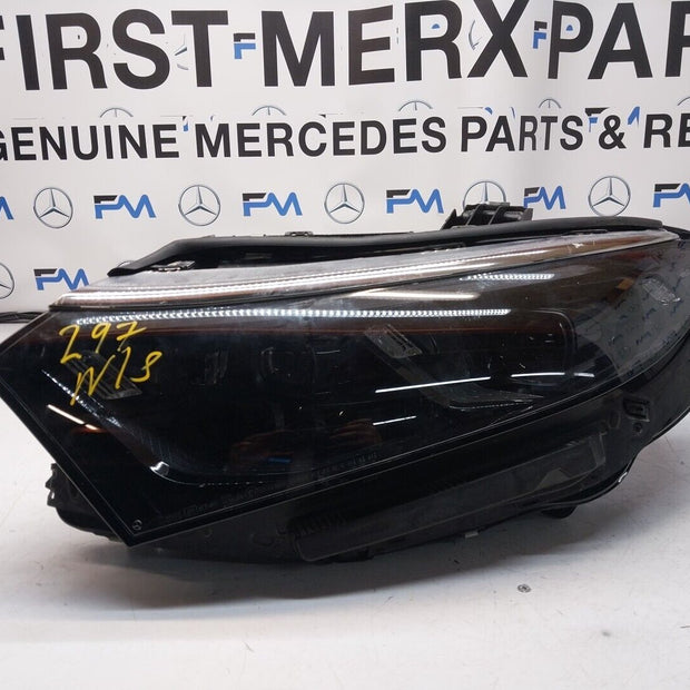 GENUINE Mercedes EQS V297 LEFT Side LED Headlight 2022 A2979062103 FMH0068
