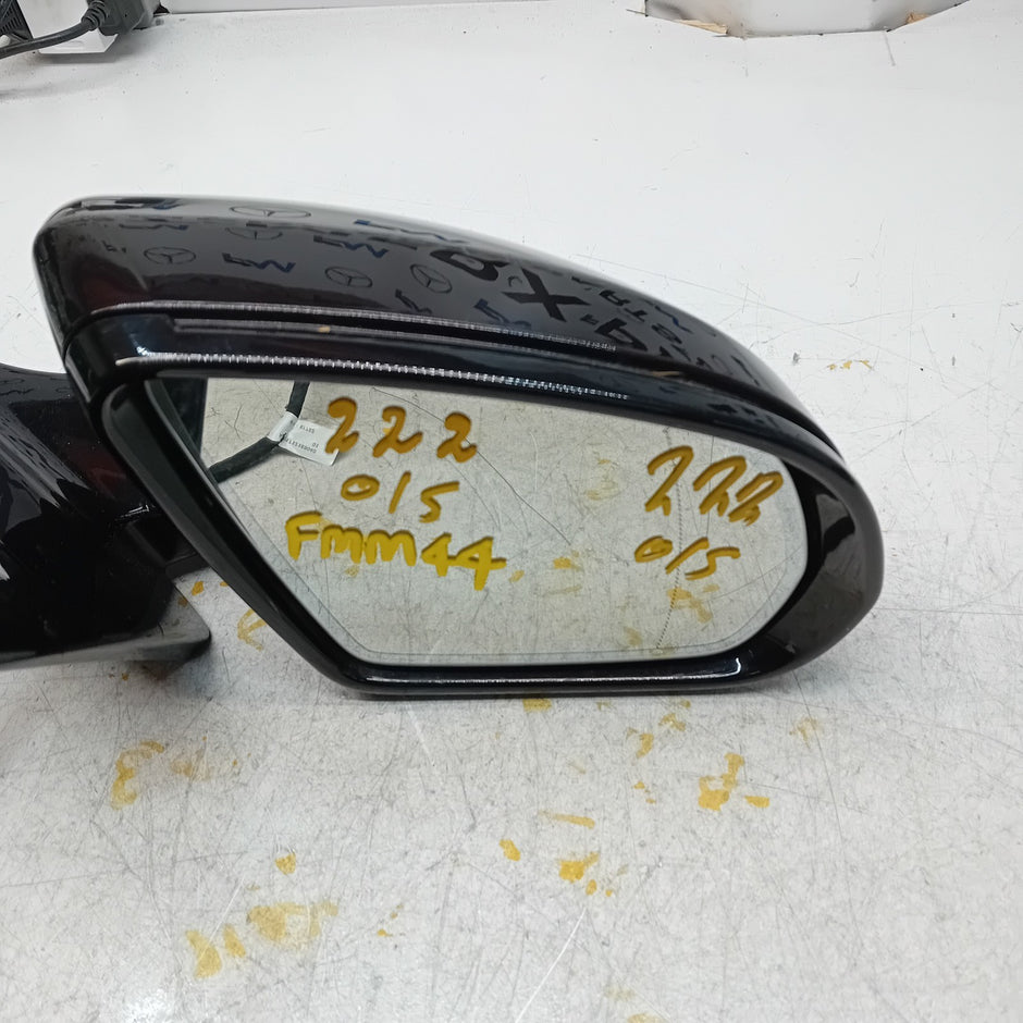 MERCEDES S-CLASS W222 DRIVER SIDE WING MIRROR BROWN A2228101601 PL FMM44