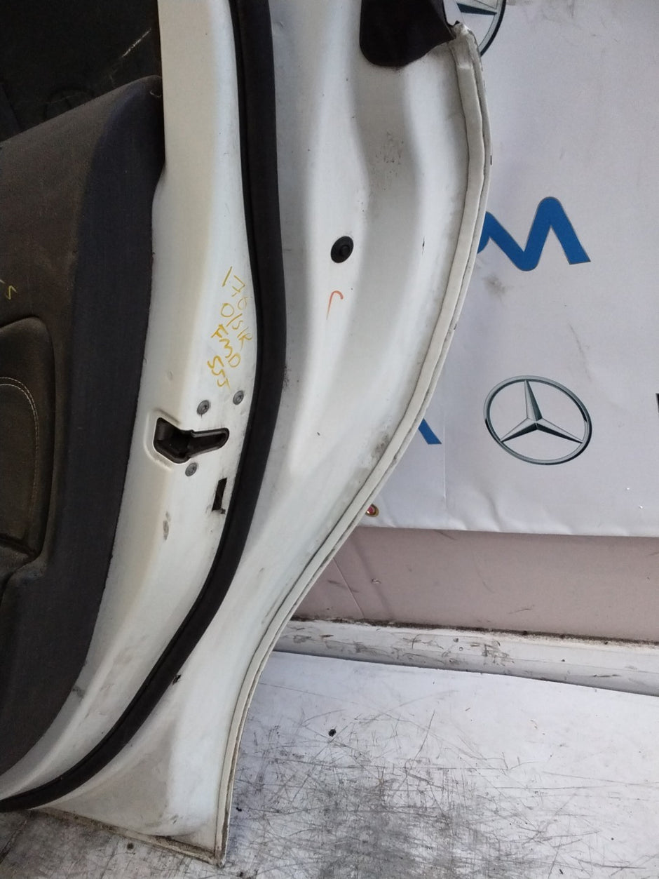 MERCEDES BENZ  A-CLASS W176  DRIVER REAR DOOR OSR WHITE 2012-2018 FMD555