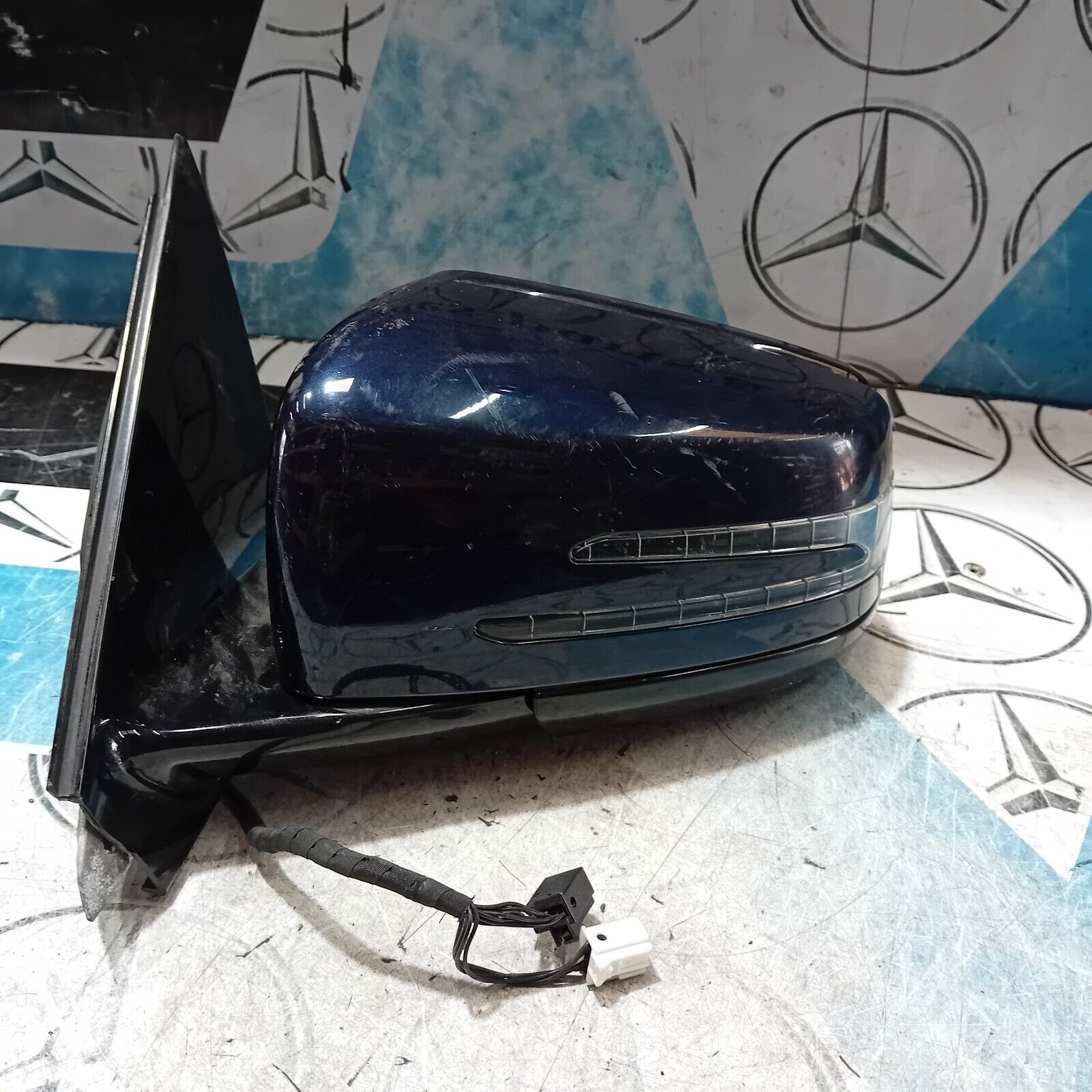 2013 MERCEDES BENZ A CLASS W176 A180 AMG PASSENGER NEAR SIDE LEFT WING MIRROR