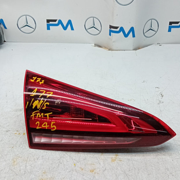 MERCEDES A-CLASS W177 PASSENGER LEFT NS REAR INNER TAIL LIGHT A1779061900 FMT245