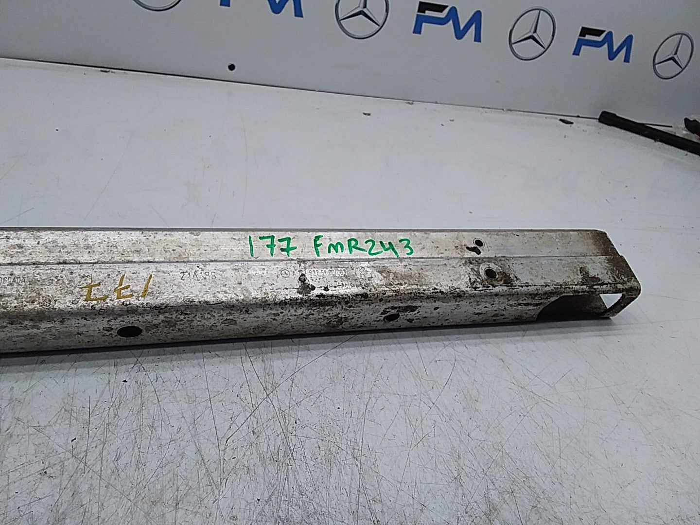 MERCEDES A-CLS W177 FRONT LEFT LOWER SUPPORT BAR A1776225100 FMR243