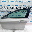 MERCEDES A-CLASS W176 PASSENGER FRONT DOOR N/S/F SILVER 2012-18 COMPLETE FMD157