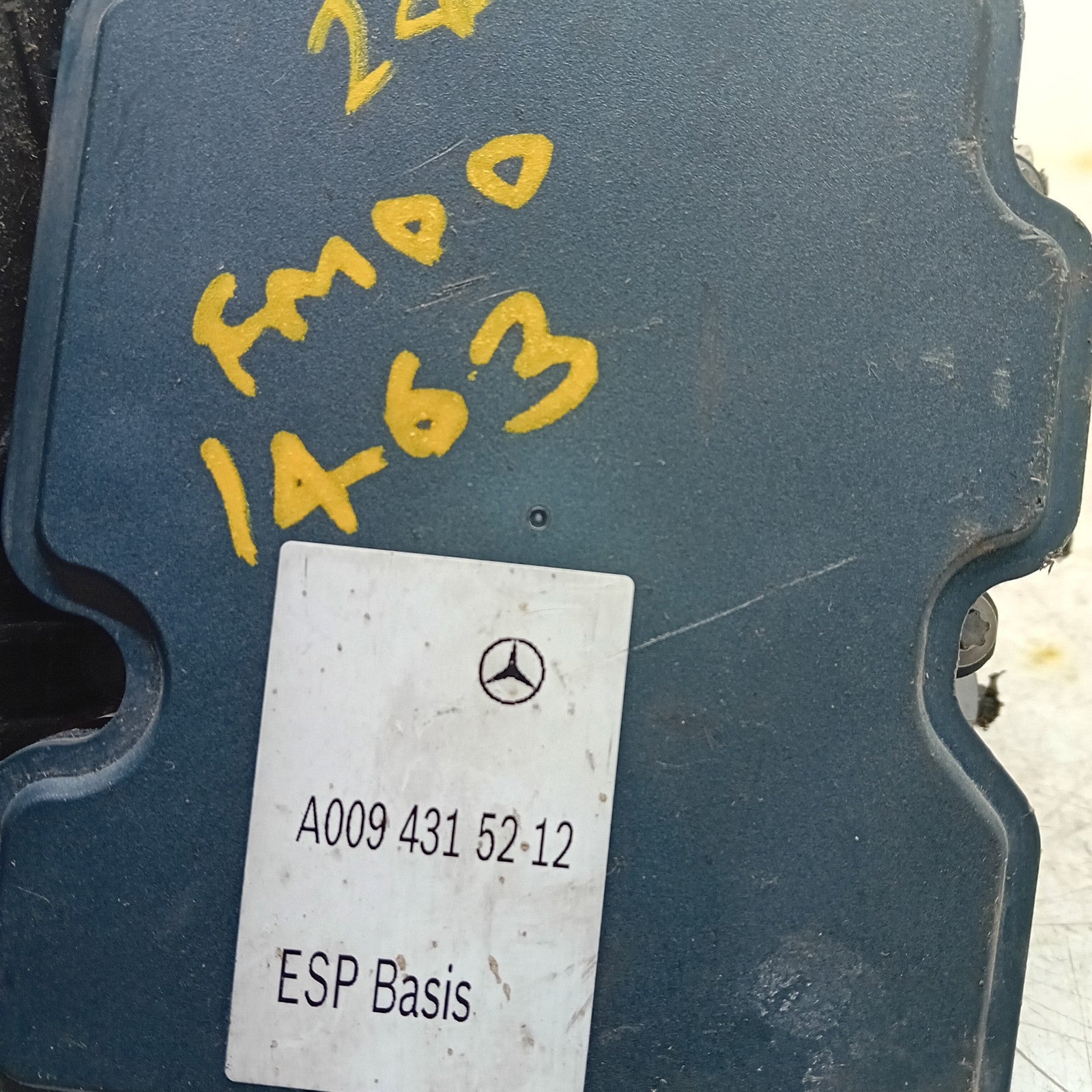 MERCEDES BENZ B-CLASS W246 ABS PUMP CONTROL MODULE UNIT A0094315212 FM001463