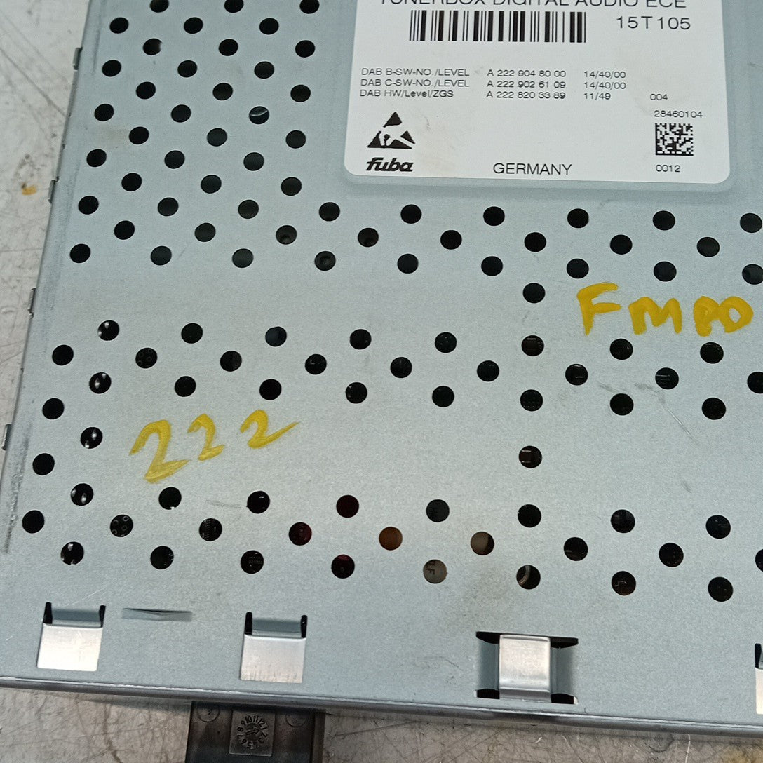 MERCEDES BENZ S-CLASS W222  2014-2021  RADIO TUNER BOX  A2229003210 FM001261