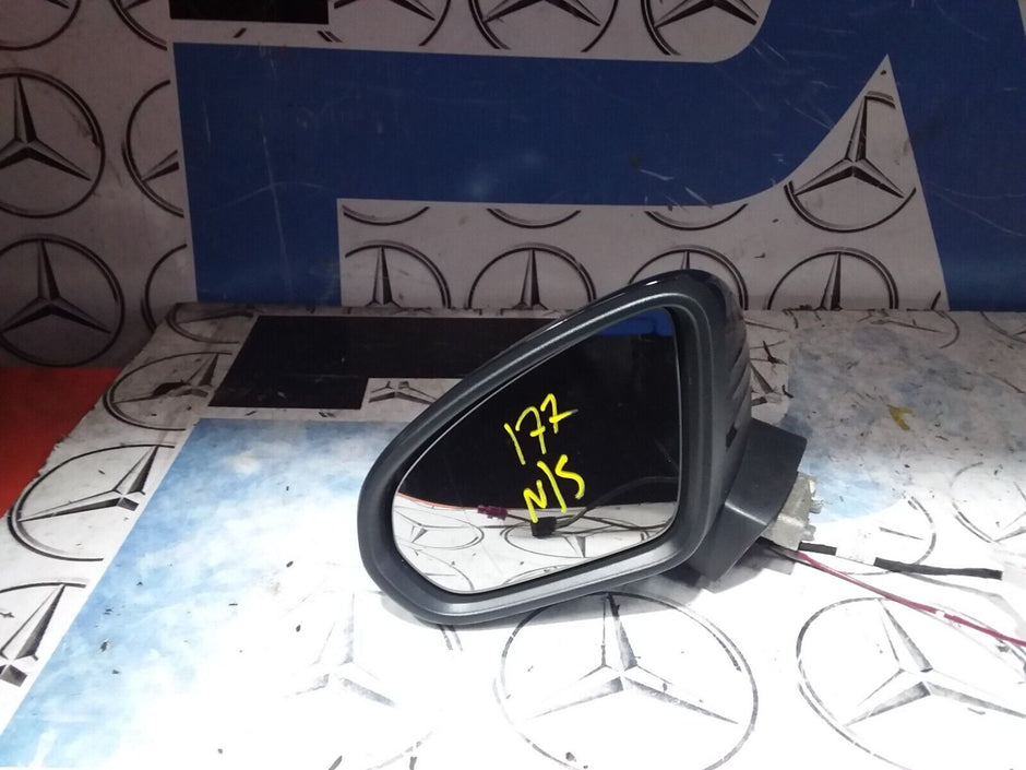 2018- 2023 MERCEDES A-CLASS W177 PASSENGER SIDE WING MIRROR A1778104303 BLACK