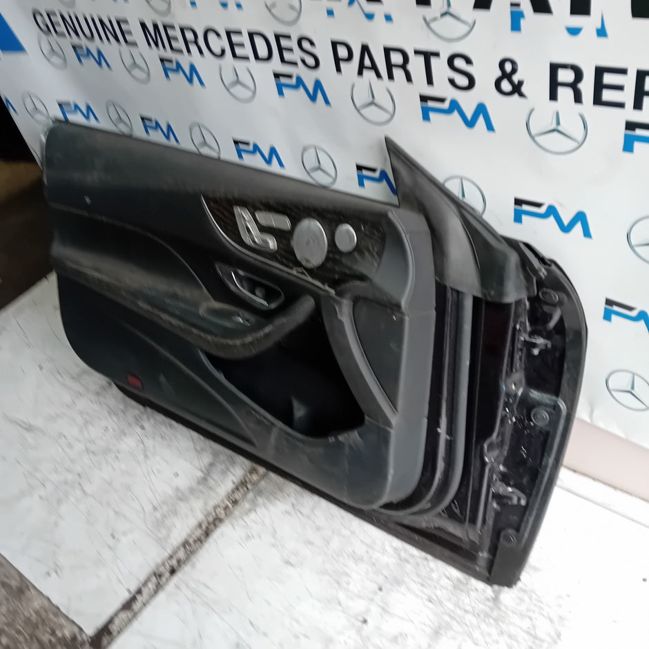 MERCEDES E-CLASS W238 PASSENGER FRONT DOOR NSF 2016 ON BLUE COMPLETE FMD408