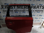 MITSUBISHI OUTLANDER MK3 DRIVER SIDE REAR DOOR OSR 2013 RED COMPLETE FMD350