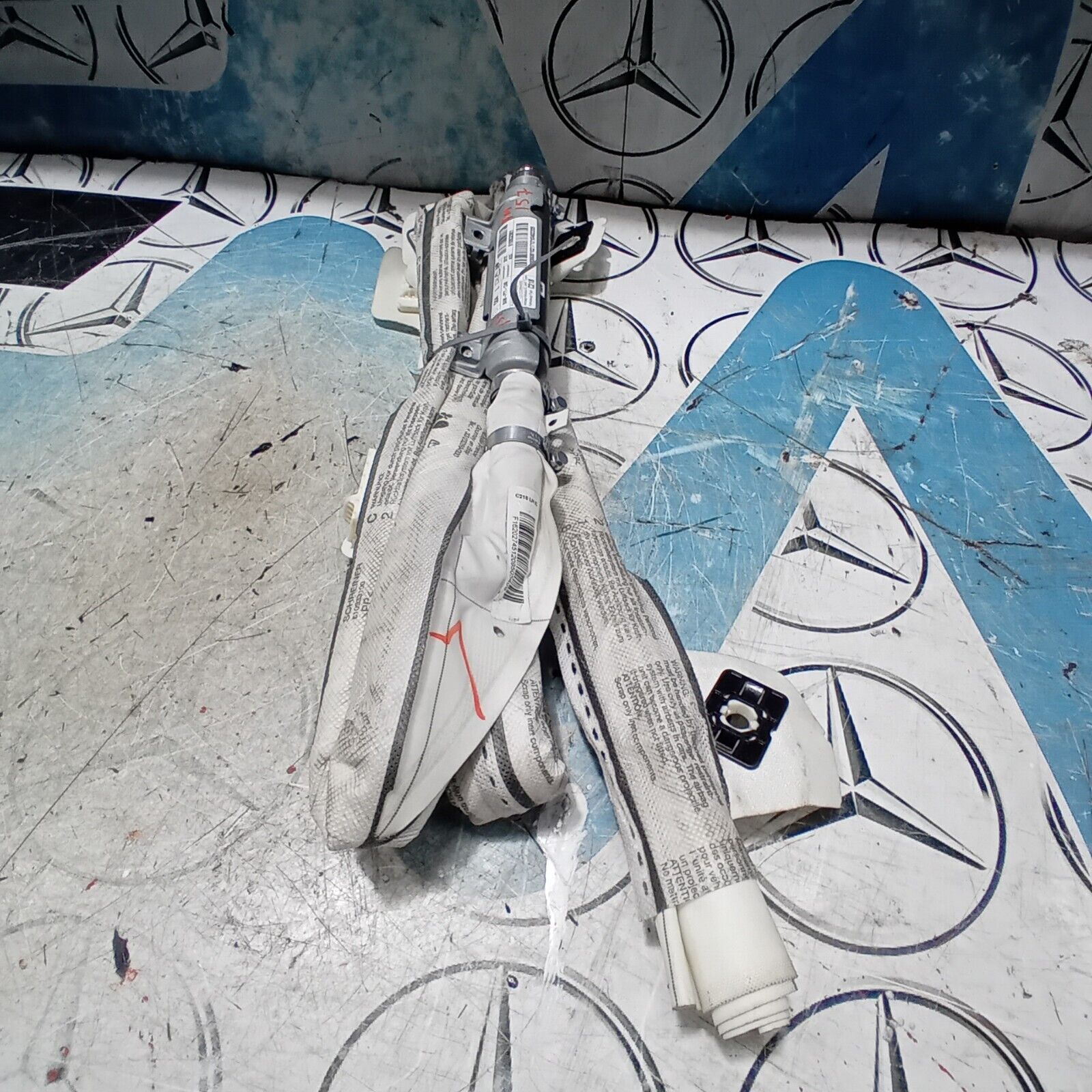 13/20 MERCEDES BENZ CLS W218 LEFT SIDE ROOF CURTAIN AIRBAG A2188600102 FM157