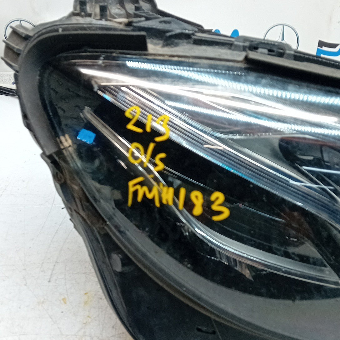 MERCEDES E-CLASS DRIVER MULTIBEAM COMPLETE HEADLIGHT A2139061804 2016 FMH183