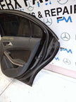MERCEDES BENZ  A-CLASS W176 DRIVER SIDE REAR DOOR O/S/R COMPLETE BLACK FMD93