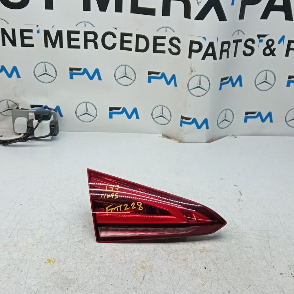 MERCEDES A-CLASS W177 PASSENGER LEFT NS REAR INNER TAIL LIGHT A1779061900 FMT228