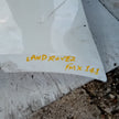 LAND ROVER SPORT REAR BUMPER WHITE 2013-2018 DK62 17D753AA FMX141
