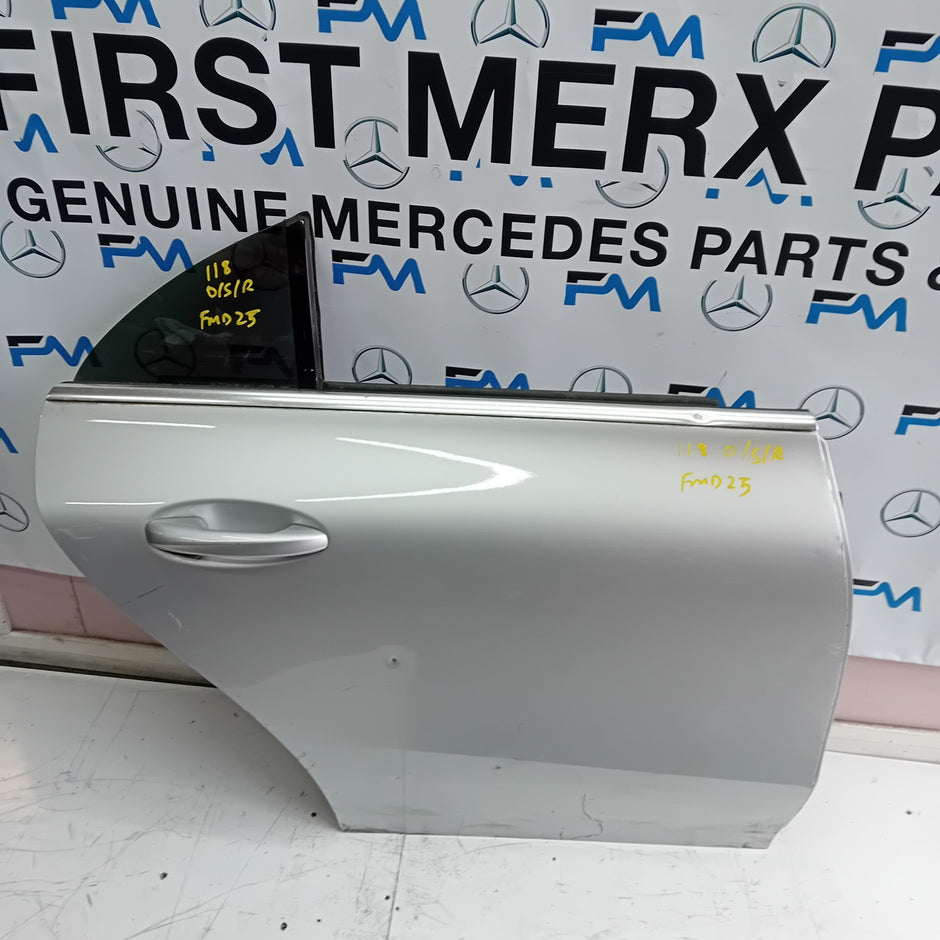 MERCEDES BENZ CLS W118 DRIVER REAR DOOR (OFF SIDE REAR) WHITE FMD25