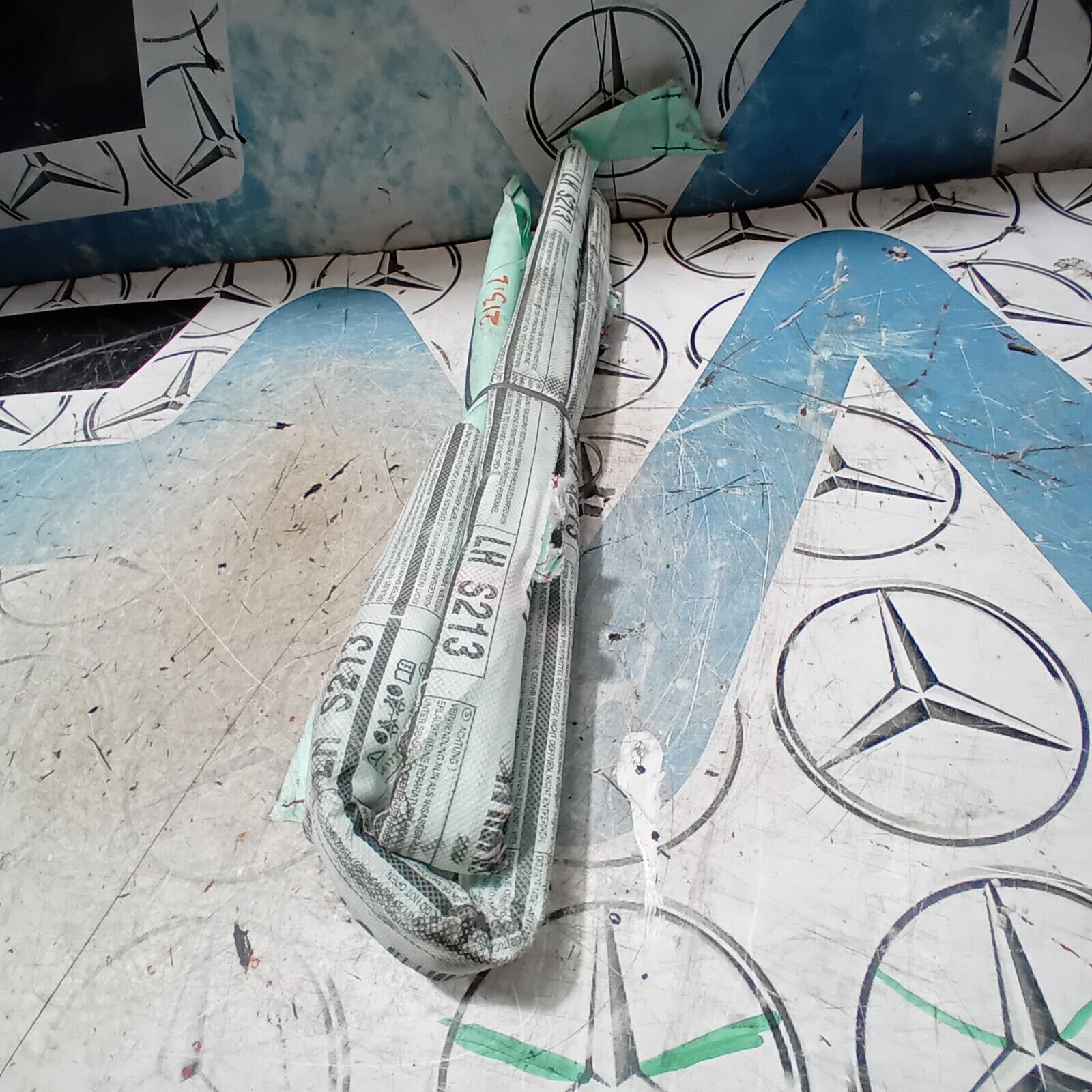 2020 MERCEDES E CLASS  LEFT PASSENGER SIDE ROOF CURTAIN AIR BAG 2138601102 FM223