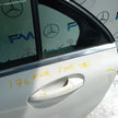 MERCEDES A-CLASS W176 PASSENGER REAR SIDE DOOR NSR 2012-18 WHITE COMPLETE FMD280