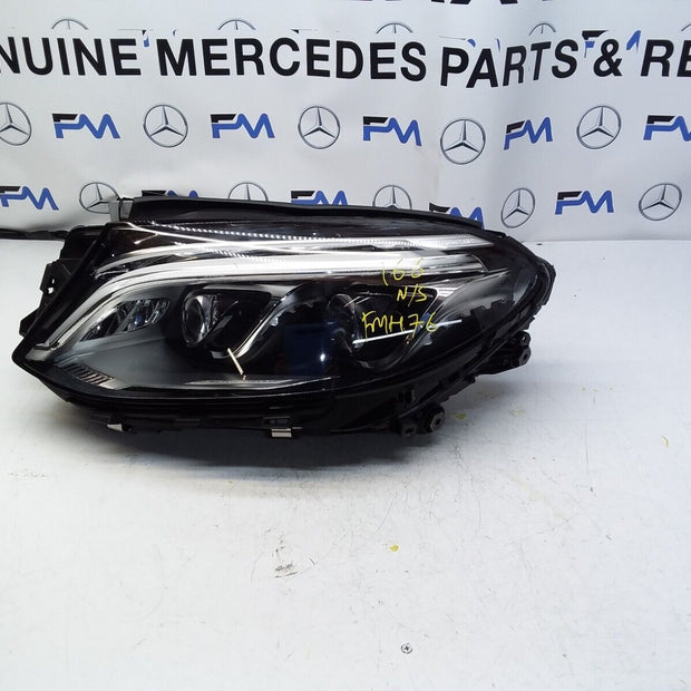 MERCEDES-BENZ W166 GLE PASSENGER NS  HEADLIGHT A1669065103 FMH76 LED INTELLIGENT