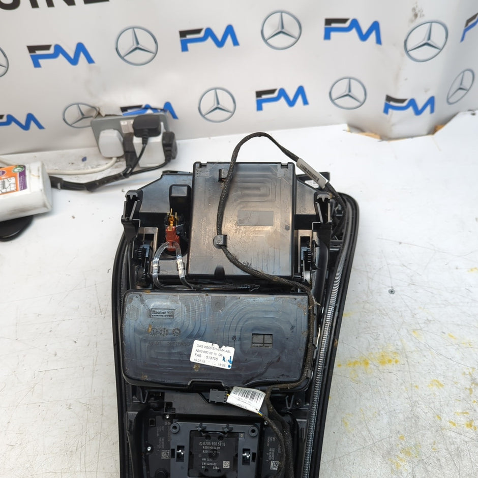 MERCEDES E-CLASS W205 CENTRE CONSOLE + 3 AIR VENT A2054402032 FM001406