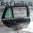 MERCEDES C-CLASS W204 EST DRIVER REAR DOOR OSR BLACK 2009-2014 FMD435