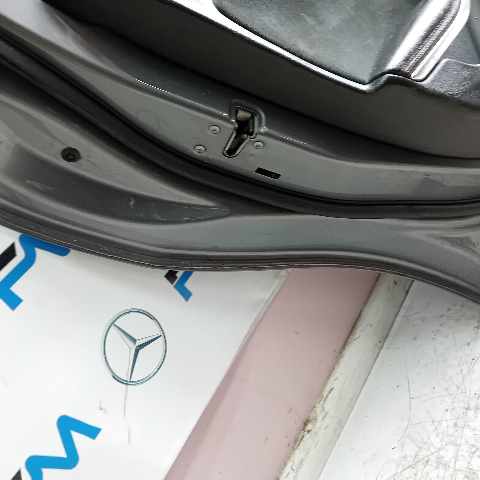 MERCEDES A-CLASS W176 PASSENGER REAR DOOR NSR GREY 2012-18 COMPLETE FMD248