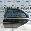 MERCEDES BENZ C-CLASS W205 PASSENGER SIDE REAR DOOR N/S/R BLACK COMPLETE FMD143