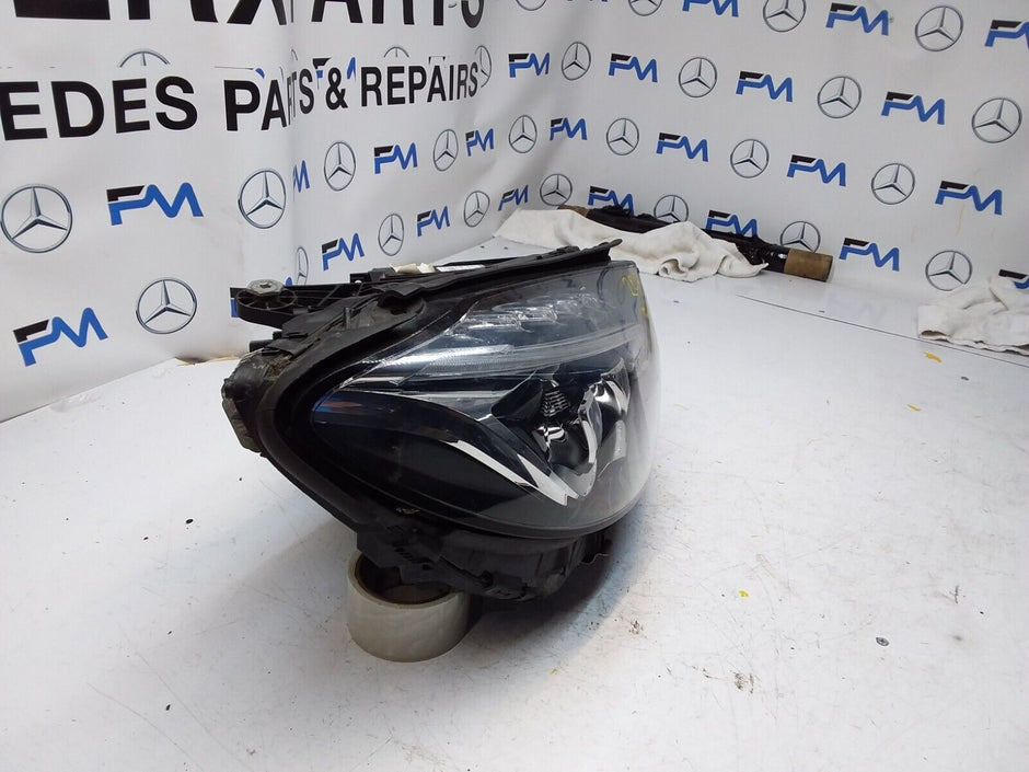 2016 MERCEDES C CLASS W205 COMPLETE HEADLIGHT LED  DRIVER OS A2059069601 FMH91