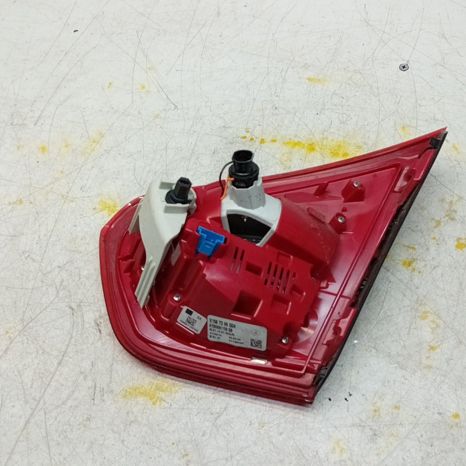 MERCEDES GLA X156 PASSENGER LEFT  REAR INNER TAIL LIGHT A1569061158 2015 FMT287