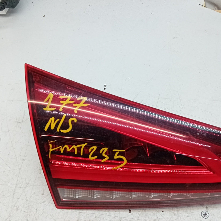 MERCEDES A-CLASS W177 PASSENGER LEFT NS REAR INNER TAIL LIGHT A1779061900 FMT235