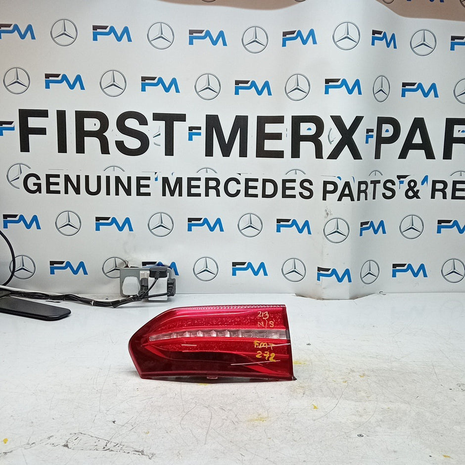 MERCEDES E-CLASS W213 PASSENGER LEFT NS REAR TAIL LIGHT  2016 FMT272