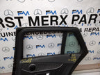 MERCEDES BENZ C-CLASS W205 DRIVER SIDE REAR DOOR O/S/R COMPLETE BLACK FMD77
