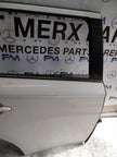 MITSUBISHI OUTLANDER MK3 DRIVER SIDE REAR DOOR OSR 2013 WHITE FMD307