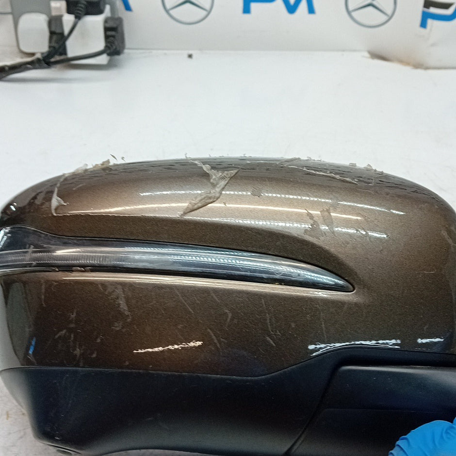 MERCEDES BENZ  X-CLASS W470 DRIVER WING MIRROR BROWN CAMERA FMM54