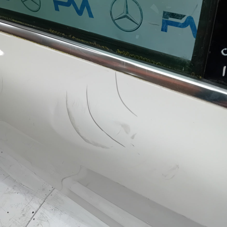 MERCEDES BENZ A-CLASS W176 DRIVER REAR DOOR (OFF SIDE REAR) WHITE FMD26