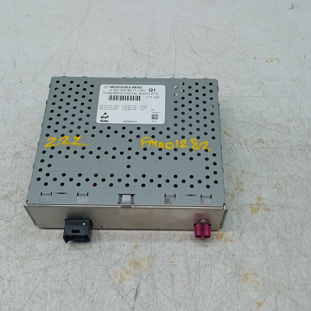 MERCEDES BENZ S-CLASS W222  2014-2021  RADIO TUNER BOX  A2229008911 FM001282
