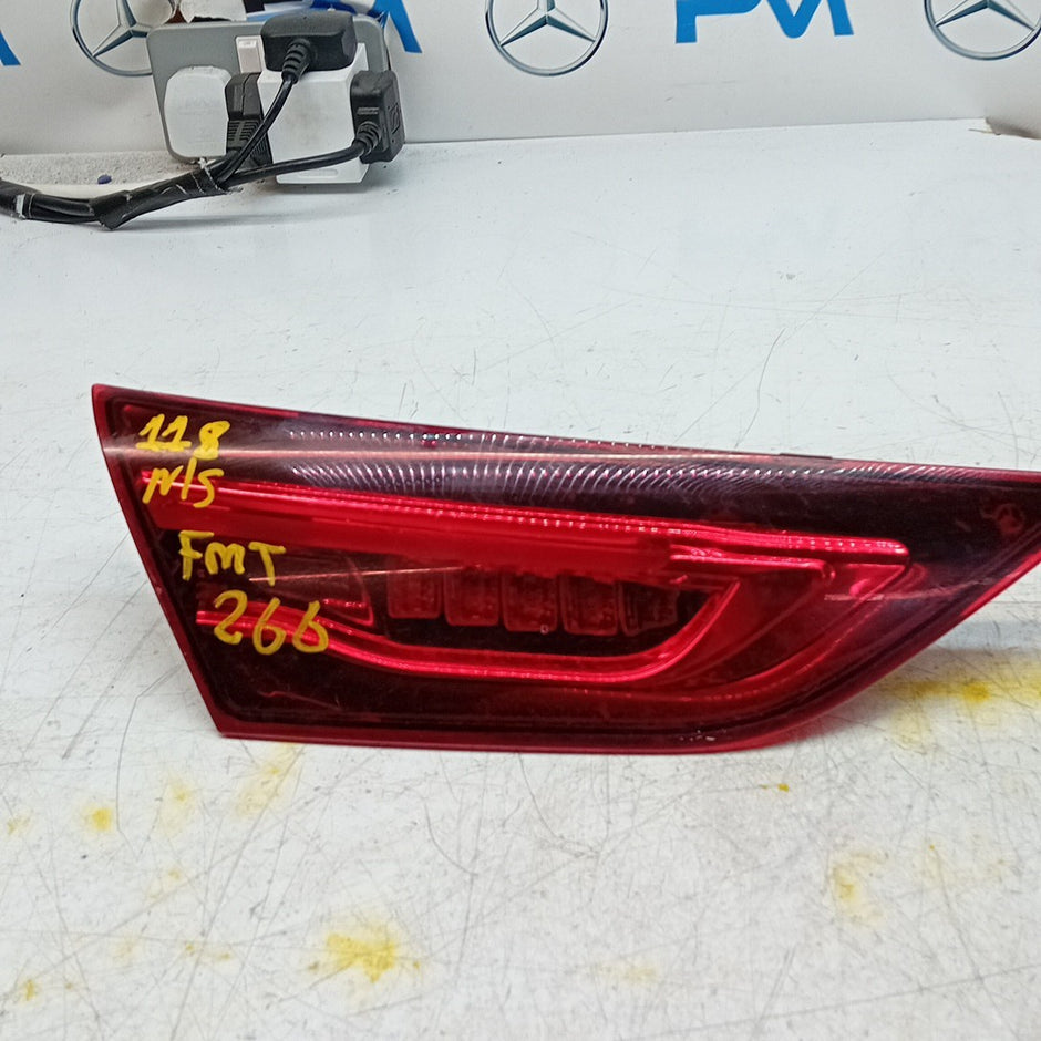 MERCEDES CLA W118 PASSENGER LEFT NS REAR INNER TAIL LIGHT A1189066300 FMT266