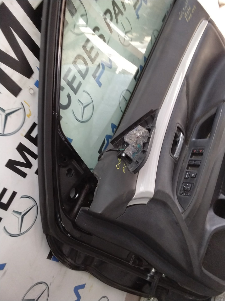 MITSUBISHI OUTLANDER DRIVER FRONT DOOR OSF BLACK COMPLETE FMD577