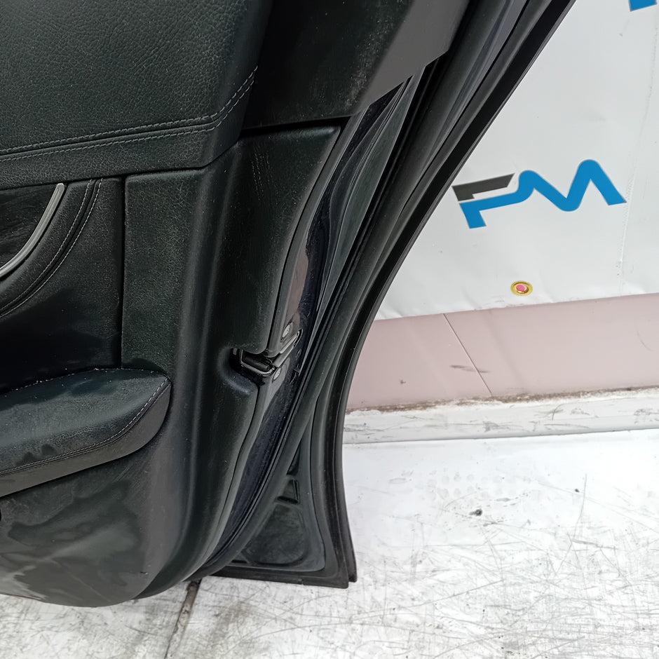 MERCEDES E-CLASS W213 SLN DRIVER REAR DOOR OSR BLUE 2016 ON COMPLETE FMD270