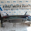 MERCEDES E-CLASS W213 SALOON REAR BUMPER 2016 A2138850001 BLACK COMPLETE FMX100