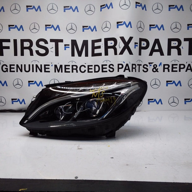 2017 MERCEDES C-CLASS W205 N/S Passenger Side Front Headlight A20539063104 FMH19
