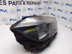 2013 MERCEDES A-CLASS W176 HEADLIGHT DRIVER SIDE OS A1768200461 FMH117 (Damaged)