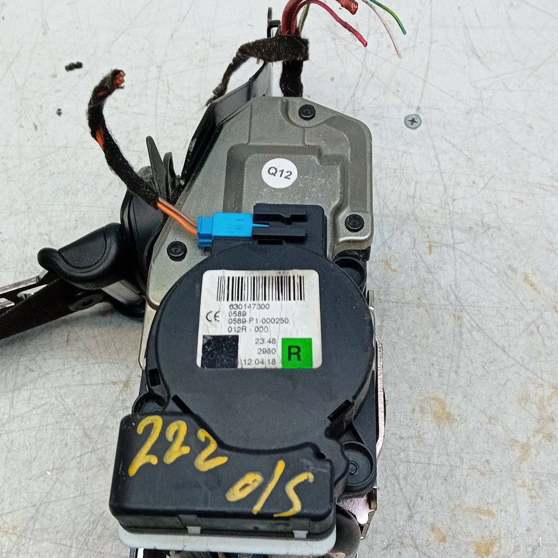 MERCEDES BENZ S-CLASS W222 SEAT BELT FRONT DRIVER OS 2018 A2228604200 FM001227