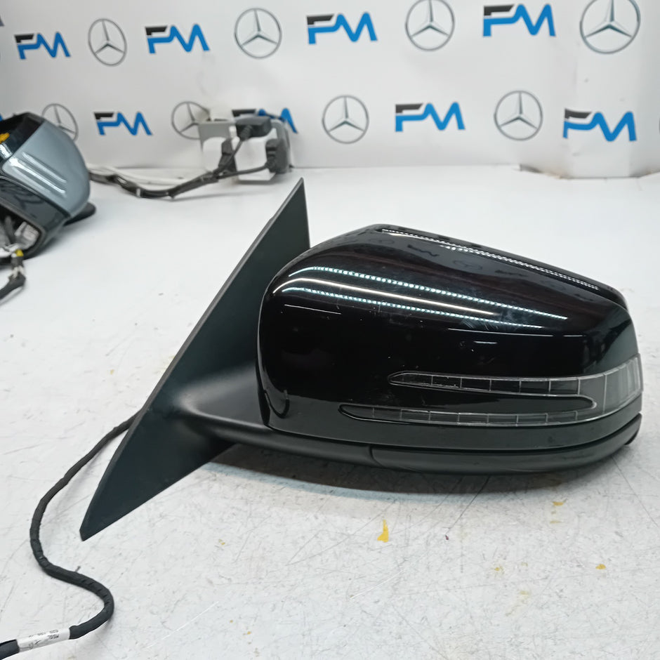 MERCEDES BENZ  CLA-CLASS  W117 PASSENGER SIDE WING MIRROR BLACK FMM42