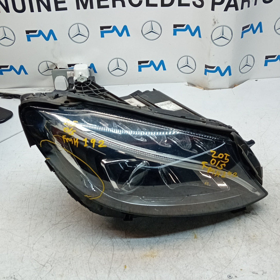 MERCEDES C-CLASS W205 O/S HIGH PERFORMANCE HEADLIGHT A2059069504 l4-19 FMH192