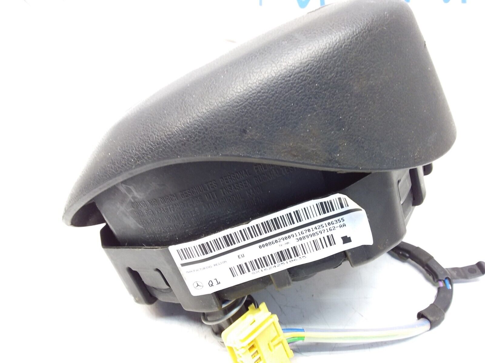 MERCEDES C-CLASS W205 STEERING WHEEL AIRBAG 308998797162-AA FM00485