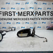 MERCEDES BENZ GLC W253 PASSENGER WING MIRROR NS GREY PL A2538103901 FMM85